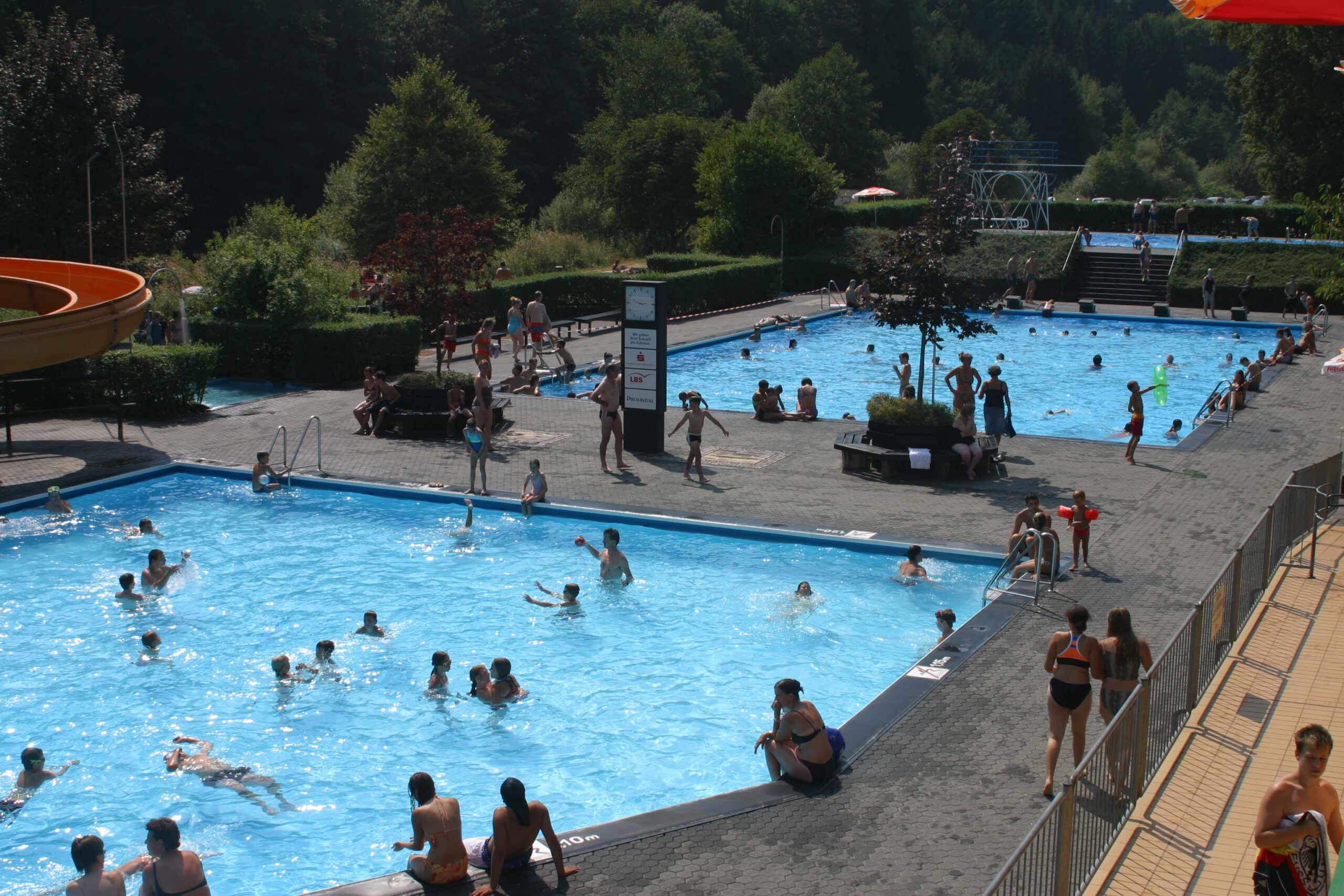Freibad Kyllburg vor der Flut 2021